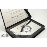 caixa personalizada casamento Vila Endres