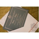 convite de luxo casamento preço Pinheiros