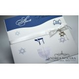 convite para Bat Mitzvah Zona oeste