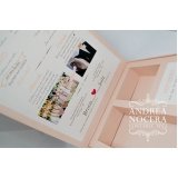 convite para padrinhos rose gold valor Jockey Clube