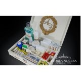 onde comprar caixa kit toalete personalizado casamento Jockey Clube