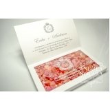 onde comprar convite para casamento de dia Belém