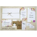 papelaria fina de convite rústico personalizado Parque Mandaqui