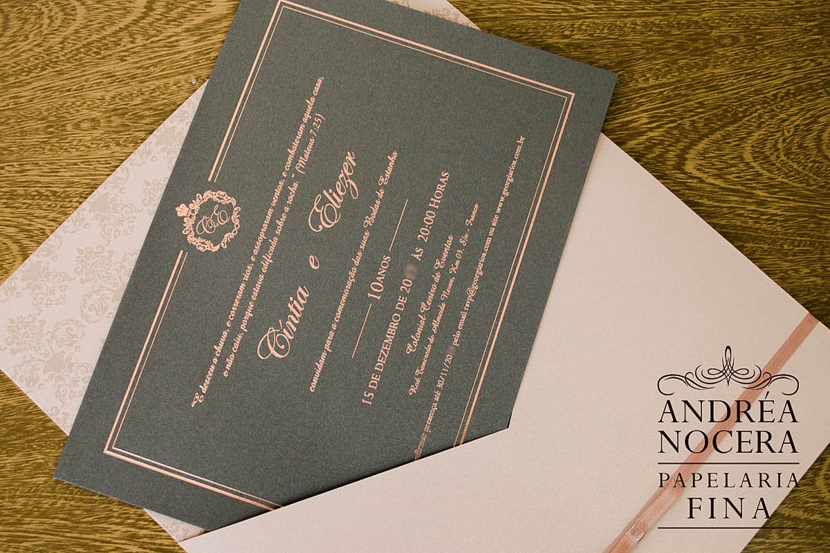 Convite de Casamento